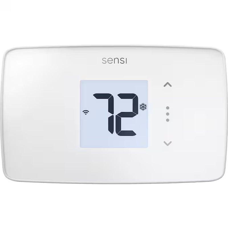 Sensi Black Smart Compatible Thermostat with Wi-Fi Compatibility