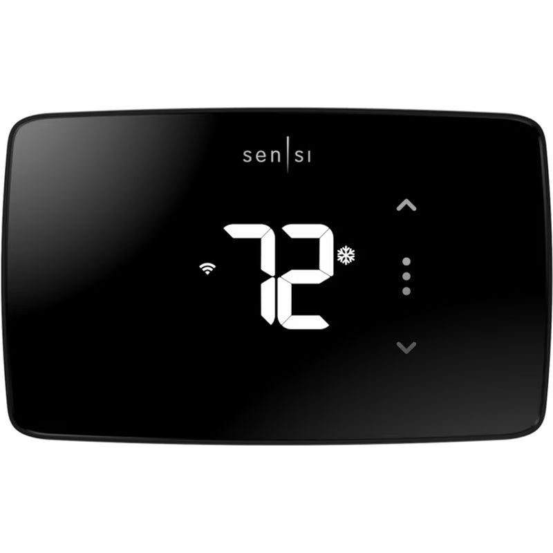 Sensi Black Smart Compatible Thermostat with Wi-Fi Compatibility